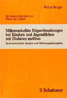 Buchcover Mikrovaskuläre Folgeerkrankungen bei Kindern und Jugendlichen mit Diabetes mellitus