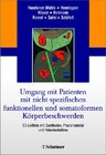 Buchcover Umgang mit Patienten mit nicht-spezifischen, funktionellen und somatoformen Körperbeschwerden