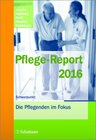 Buchcover Pflege-Report 2016