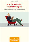 Buchcover Wie funktioniert Psychotherapie?