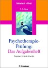 Buchcover Psychotherapie-Prüfung: Das Aufgabenheft