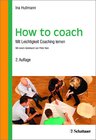 Buchcover How to coach