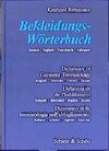 Buchcover Bekleidungs-Wörterbuch