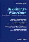 Buchcover Bekleidungs-Wörterbuch