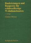 Buchcover Bauleistungen und Baupreise für schlüsselfertige Wohnhausbauten