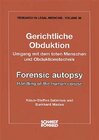Buchcover Gerichtliche Obduktion /Forensic autopsy