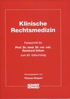 Buchcover Klinische Rechtsmedizin