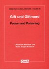 Buchcover Gift und Giftmord / Poison and Poisoning