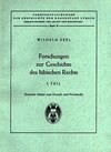 Buchcover Forschungen zur Geschichte des Lübischen Rechts