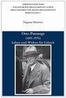 Buchcover Otto Passarge (1891-1976)