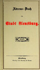 Buchcover Adress-Buch der Stadt Flensburg 1847