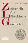Buchcover Zeitschrift für Lübeckische Geschichte Band 91 / 2011