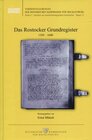 Buchcover Das Rostocker Grundregister 1550-1600