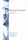 Buchcover Heinrich Mann-Jahrbuch 35 / 2017