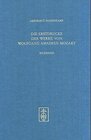 Buchcover Die Erstdrucke der Werke von Wolfgang Amadeus Mozart