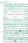 Buchcover Brahms-Studien