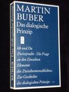 Buchcover Das dialogische Prinzip