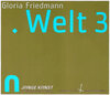 Buchcover Gloria Friedmann, WELT3