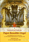 Buchcover Festschrift zur Weihe der Papst-Benedikt-Orgel