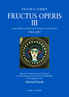 Buchcover Fructus Operis III