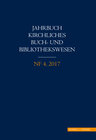 Buchcover Jahrbuch kirchliches Buch- und Bibliothekswesen