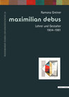 Buchcover Maximilian Debus (1904–1981)