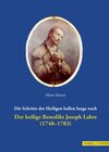 Buchcover Der heilige Benedikt Joseph Labre (1748-1783)