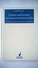 Buchcover Lehren und Lernen im Instrumentalunterricht