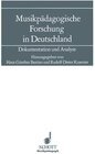 Buchcover Musikpädagogische Forschung in Deutschland