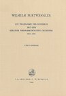 Buchcover Programme der Konzerte mit dem Berliner Philharmonischen Orchester 1922-1954