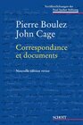 Buchcover Correspondance et documents