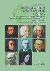 Buchcover Repertorium Orgelmusik 1150-2000