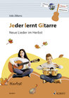 Buchcover Jeder lernt Gitarre - Neue Lieder im Herbst