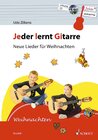 Buchcover Jeder lernt Gitarre - Neue Lieder für Weihnachten