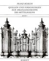 Buchcover Quellen und Forschungen zur Orgelgeschichte des Mittelrheins