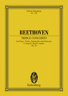 Buchcover Triple Concerto C major