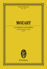 Buchcover Clarinet Concerto A major