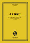 Buchcover Overture (Suite) No. 3 D major