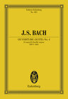 Buchcover Overture (Suite) No. 4 D major