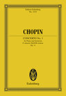 Buchcover Piano Concerto No. 1 E minor