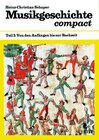 Buchcover Musikgeschichte compact