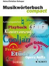 Buchcover Musikwörterbuch compact