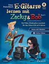 Buchcover E-Gitarre lernen mit Zacky & Bob - Band 1