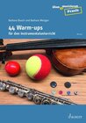 Buchcover 44 Warm-ups für den Instrumentalunterricht