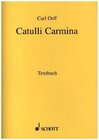 Buchcover Catulli Carmina