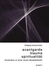 Buchcover Avantgarde, Trauma, Spiritualität