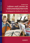 Buchcover Lehren und Lernen im Instrumentalunterricht
