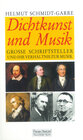 Buchcover Dichtkunst und Musik