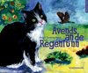 Buchcover Avends an de Regentünn