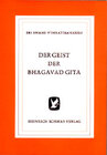 Buchcover Der Geist der Bhagavad Gita